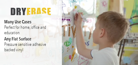 Dry eraase