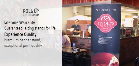 rollup banner stand